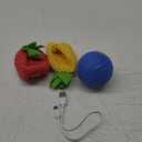 Zoomie 2.0, Zoomie Ball for Dogs, Smart Touch Interactive Dog Toy, Treat Dispensing Puzzle Toy, Automatic Rolling Feeder, USB Rechargeable, Dual Modes with Fruit Cover (Blue,Mix)