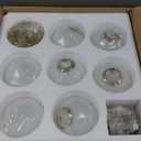 7-Lights Milk Glass Bubble Chandeliers Lighting, Modern Nordic Large Globe Chandelier Mid-Century Ball Pendant Light Fixture for Bedroom, Living Room, Dining Room, Entry, Island