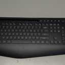 Wireless Keyboard with 8 Colored, 9 Effects Backlits, Wrist Rest, Phone Holder, Rechargeable Ergonomic Computer Keyboard with Silent Keys, 2.4G Lag-Free Cordless Set for PC, Laptop, Windows, MacBook