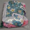 Pet Soft Washable Female Diapers (3 Pack) Female Dog Diapers, Comfort Reusable Doggy Diaper for Girl Dog in Period Heat (Cute Flower, L) (Large:19''-25'')