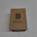 Inflatable Travel Foot Rest Pillow, Kids Airplane Bed, Adjustable Height Leg Pillow for Air Travel, Make a Flat Bed for Kids and Toddlers, Great for Airplane, Train, carGrey, 1 Pack