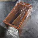 Old Fashioned Smoker Kit  Premium Wooden Gift Box for Whiskey & Cocktails, Electric Fan-Powered 2-in-1 Drink & Food Smoker, Bourbon Whiskey Gift for Men, Complete Set (Smoking Gun Not Required) (Reddish Brown)