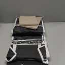 Car Trunk Organizer and Storage, Backseat Hanging Organizer for SUV, Truck, MPV, Waterproof, Collapsible Cargo Storage Bag with 4 Pockets, Car Interior Accessories (Black)