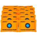 wisedry 100g [10 Packs] Rechargeable Desiccant Packs for Storage, Color Indicating Silica Gel Desiccant Packets, Reusable Moisture Absorbers Bags for Storage Bins, Suitcase, Safe, Tool Box