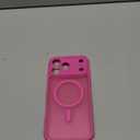 MOCCA Magnetic for iPhone 17 Pro Max Case, (Compatible with Magsafe) (16FT Military Grade Protection) Full Camera Protection Anti-Fingerprint Slim Translucent Matte Phone Cover 6.9",Hot Pink