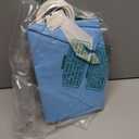 Resurhang 50 Sets Gift Bag for Baby Shower Bear Balloon Goodie Bags with Handles and Tissue Paper Baby Shower Party Favor Handbag for Guests Gender Reveal Return Gift(Blue)