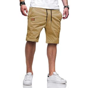 Men's Casual Classic Fit Athletic Workout Golf Cotton Cargo Shorts With 4 Pockets for Summer Beach (S)