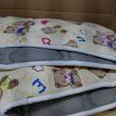 Baby Play Mat - 71" X 59",Premium Thicker Foam Machine Washable, Extra Large Anti-Slip Soft Cushioning Foam Playmats for Babies and Toddlers, Foldable Baby Crawling Mat for Playpen