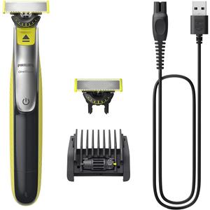 PHILIPS Shaver OneBlade 360 Face, Hybrid Electric Beard Trimmer and Shaver with 5-in-1 Face Stubble CombQP2730 20 (QP2730/20)