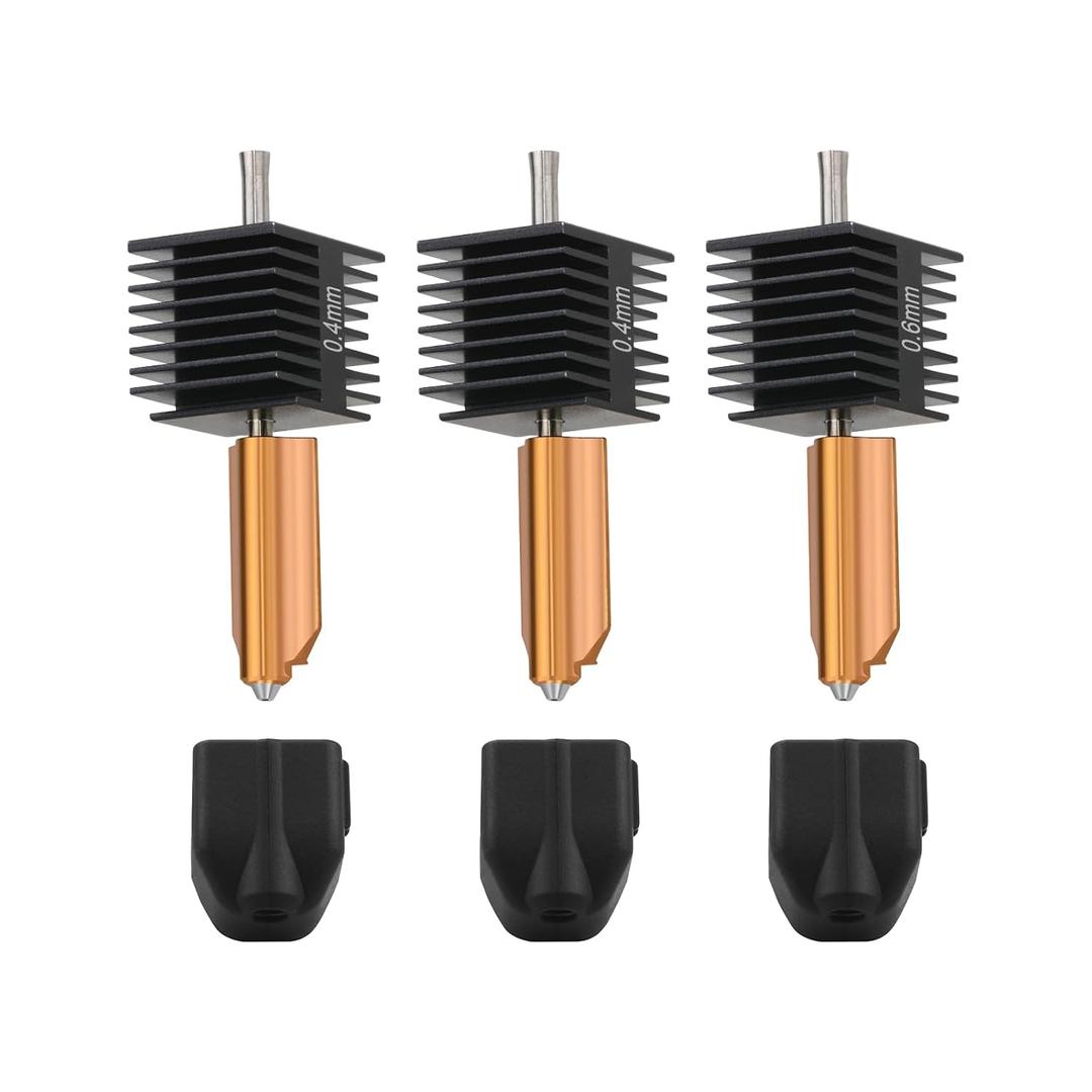 Ad5x 0.4mm hotend Dedicated New Reinforced Nozzle Hot End 0.25mm 0.4mm/0.6mm Ad5x Extruder Ad5x Hot End 3D Printer Accessories