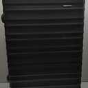 Amazon Basics 30" Hardside Large Checked Luggage, Hardshell Suitcase With Four Multi-directional Wheels, Expandable For Up to 15% More Space, Scratch-Resistant Shell, Black