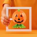 The Dreidel Company Halloween Pumpkin Wind-Up Toys, Birthday Party Favors, Novelty Toys for Boys and Girls, 2" Inches (48-Pack)