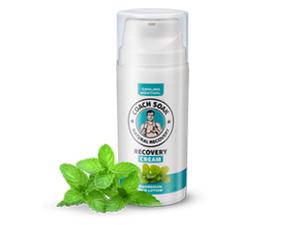 Coach Soak Magnesium Cream with MSM in Pump Bottle - Natural Recovery Cream with Magnesium Chloride & Menthol - Fast-Absorbing for Muscles & Joints, Cooling Menthol, 3.4oz (3.4 Fl Oz (Pack of 1))