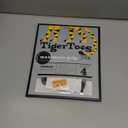 DOK TigerToes Premium Non-Slip Dog Socks for Hardwood Floors - Extra-Thick Grip That Works Even When Twisted - Prevents Licking, Slipping, and Great for Dog Paw Protection (X-Small) (Classic Grey)