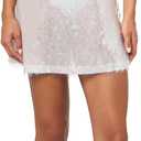 Norma Kamali Women's Sleeveless Swing MINI Dress (White, XS)