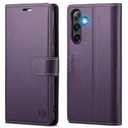 Wallet Case for Samsung Galaxy S24 Plus/S24+,RFID Blocking Credit Card Holder,PU Leather Folio Flip Kickstand Protective Shockproof Cover for Galaxy S24 Plus (Purple, for S24 Plus/S24+ - 6.7")