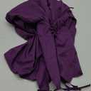 Renaissance Dress Women Irish Medieval Pirate Costume Ren Faire Dresses Halloween Costume (XX-Large-3X-Large, Purple)