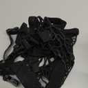 Toddlers Tower Safety Net Guard for Toddlers Learning Tower Safety Net for Kitchen Learning Step Tool, Black(17.72 x 17.72 Inch)