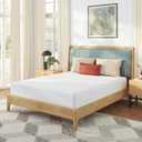 MLILY Queen Mattress in a Box, 8 inch Mattresses for Platform Bed Double Size Daybed, Green Tea Memory Foam Medium Firm