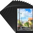 15 Pack Black Picture Mats 24x36 for 20x30 Photos, Bevel Cut
1.2 mm Thick Mat Board, Black Core Bevel Cut, Fits Photos, Prints and Artwork, Ideal for Frames, Gallery and Office Display