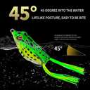 Fishing Accessories Kit Tackle Box with Tackle Included Fishing Gear Set Suitable for beginners 242pcs Fishing Hooks Fishing Lures Fishing Weights Sinkers Swivels Saltwater & Freshwater Fishing Gift