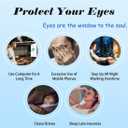 Cooling Eye Mask, Reusable Cold Eye Mask for Hot Cold Treatment for Eye Strain, Eye Swelling, Eye Redness, Puffy Eyes, Dark Circles, Smooth Fine Lines and Eye Recover Surgery. 2 Packs (Pink)