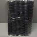 Wesiti 20 Pcs Tree Trunk Protector Plastic Spiral Trunk Tree Wrap Guard Bark Tube Protectors to Protect Bark Saplings from Deer Cats Rodents Rabbit Mowers (Black)