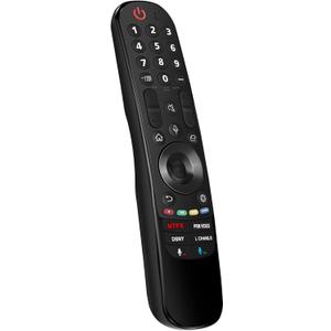 Replacement Magic Voice Remote AN-MR21GA fit for LG TV 65QNED90UPA 65QNED95UPA 65QNED99UPA 75QNED90UPA 75QNED95UPA 75QNED99UPA 86QNED90UPA 86QNED99UPA 65NANO95UPA 65NANO99UPA 75NANO95UPA 75NANO99UPA