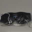 Sleep Headphones, Bluetooth 5.0 Wireless 3D Eye Mask, Lightimetunnel Washable Sleeping Headphones for Side Sleepers With Adjustable Ultra Thin Stereo Speakers Microphone Hands Free for Insomnia Travel (1 Count (Pack of 1), Black)