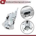 No.6905706020/6905706010/6905706030/6905733280 Ignition Lock Cylinder for Toyota Camry 2003-2006 Ignition Switch Cylinder Lock without Chip 1 Set