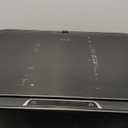 EKO Deluxe Mirage-T 50 Liter / 13.2 Gallon Touchless Rectangular Motion Sensor Trash Can, Matte Black Stainless Steel Finish