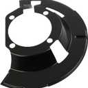 cciyu 5015128AA Brake Dust Shield Front Right Fit for Dodge for Ram 2500 2000-2002,for Dodge for Ram 3500 2000-2002, Black Brake Backing Plate 1PC