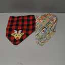 Remy + Roo Dog Bandanas-. Large 2 Pack