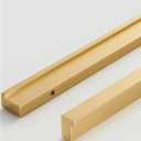 32-1200mm 1.25 "-472.5 Inch Extended Wardrobe Door Handle Widened Drawer Pull Semi 1Pcs(CC128 L160mm)
