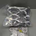 Homemate Heated Blanket Electric Throw - 50x60 Heating Blanket with 10 Fast Heat Levels 8 Hours Auto Off Soft Cozy Flannel Over-Heated Protection ETL Certification Keep Warming in Home (Grey Geometry)