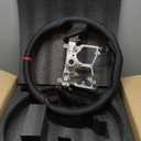 HIGH FLYING Steering Wheel Replacement Part Perforated Leather for Toyota 4Runner 2010-2024, Tacoma 2012-2023, Tundra 2014-2021 (No Heating Function)