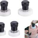 HOBBIESAY 1 Set 4 Sizes Professional Ceramic Clay Pottery Finishing Tool Enthusiasts Clay Finishing Tool with Hand Protection Practical Pottery Wheel Trimmer Tools Throwing Trimming Spinner Tools