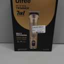 Ufree Beard Trimmer for Men, Electric Razor Shaver, Cordless Hair Clipper Shaving Kit for Mustache Body Nose Ear Hair Facial, Adjustable Beard Grooming Kit Birthday Gifts for Men (Bronze)