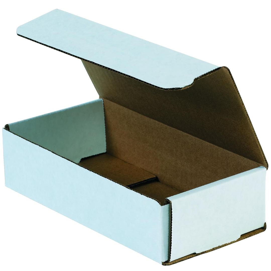 BOX USA Mailer Boxes Small 9"L x 4"W x 2"H 50-Pack - Corrugated Cardboard Box for Shipping, Moving, Mailing, Packing, Packaging and Storage