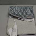 Deepsoon Heating Pad,Electric Heating Pads for Back,Neck,Moist Heating Pad for Abdomen Shoulder Knee Legs,Dry/Moist Heat&Auto Shut Off,Mother's Day Birthday for Men and Women,Weighted Gray,24x12 Inch