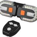 Bike Turn Signals, Bicycle Turn Signals Back with Wireless Remote Control, Rechargeable LED Rear Bike Light, IPX44 Waterproof Bike Safety Light for Night