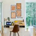 TLESKE Orange Fall Pumpkins Market Posters Prints Unframed Set of 4, Autumn Aesthetic Wall Art Prints for Dorm Bedroom Living Room, I Love Fall Most of All Pictures Wall Decor, 12x16 (16L" x 12W")