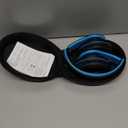 ZIHNIC Bluetooth Headphones Over-Ear, Foldable Wireless and Wired Stereo Headset Micro SD/TF, FM for Cell Phone,PC,Soft Earmuffs &Light Weight for Prolonged Wearing (Black/Blue)