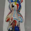 Bear Sculpture, Resin Animal Statue for Home Decor, Abstract Bear Decor for Office, Living Room, Bedroom on Table, Shelf, TV Cabinet (Modern Decor)