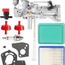 Pro Chaser 498298 135202 Carburetor Compatible with Briggs and Stratton 135202 135292 130212 5hp 5.5hp 130202 130292 492611 137202 130232 Craftsman MTD Rototiller Chipper Shredder