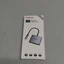 USB C to Dual HDMI Adapter 4K@30Hz, KOZYC USB C Hub Multiport Adapter with 2xHDMI, USB 3.0, 100W PD, Support USB C to HDMI Splitter Extended Display for MacBook Pro (MST is not Supported on MacOS)