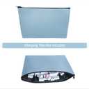 Jongyance Empty Mahjong Bag(Blue) with A Mahjong Tile Bag And A Rack Bag, Mah-jongg Carrying Bag, Mahjong Accessory, 20.5 x 3.1 x 10 inches