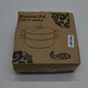 Steamer Pot for Cooking 11 inch Steamer Pot 2-tier Multipurpose 18/10 Stainless Steel Steam Pot Cookware with Lid for Vegetable, Dumpling, Stock, Sauce, Food