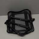 MOONCY Portable Stool, 13 Inch Small Folding Stool for Adults, Ultralight Green Camping Stools for Hiking and Fishing, Hold Up to 265 LBS