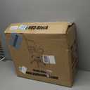 FDW Ergonomic Office Chair Home Desk Chair Task Mesh Computer Chair Gaming with Back Lumbar Support Armrest Modern Swivel Modern Adjustable Rolling Executive Mesh Chair for Women Men (Black)